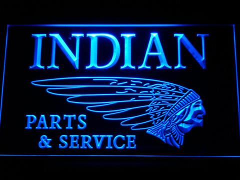 Indian Parts and Service LED Neon Sign